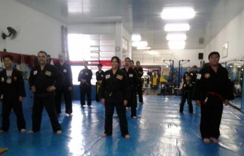 Exames de faixas realizado na confederação Brasileira de Hapkido